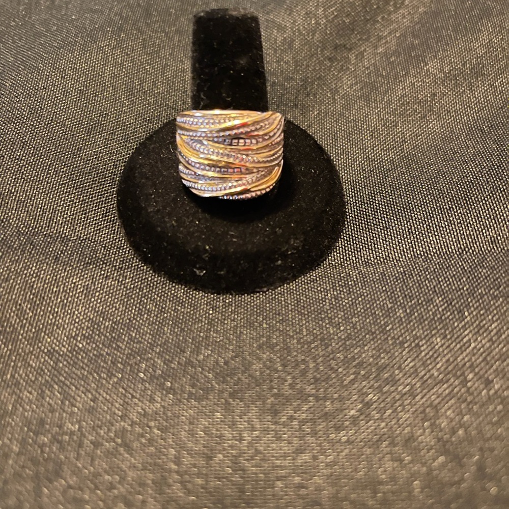 Designer Inspired Crossover Fashion Ring